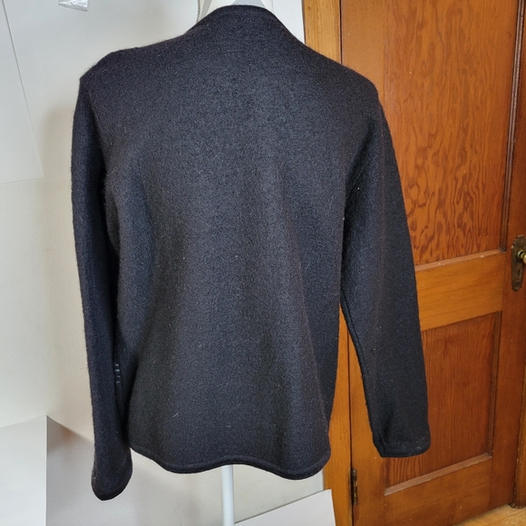 Womens Village Sport by Liz Claiborne Company Wool Button up Cardigan Size Large - Picture 4 of 7